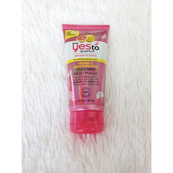 Yes To Grapefruit Brightening Vitamin C Glow-Boosting Unicorn Mud Mask - SEALED - Picture 4 of 6